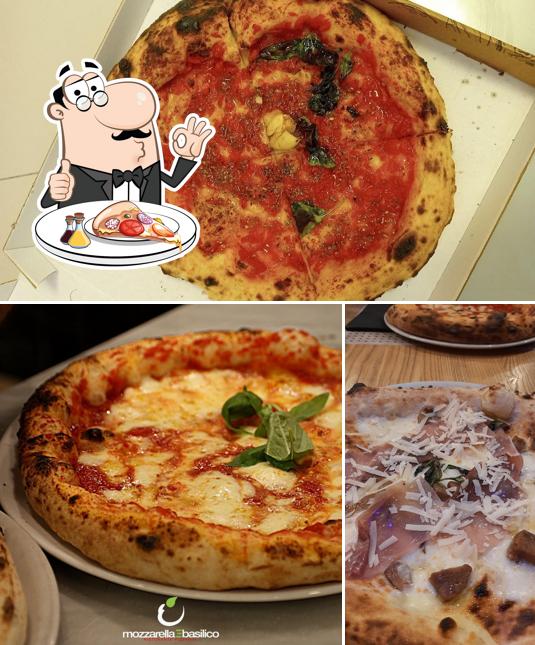 A Mozzarella e Basilico - Afragola (Na), vous pouvez profiter des pizzas