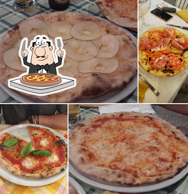 Prenditi tra le molte varianti di pizza