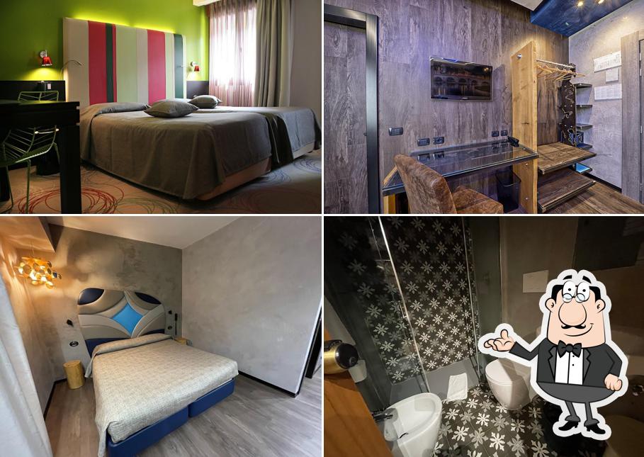 Gli interni di Hotel La Pergola