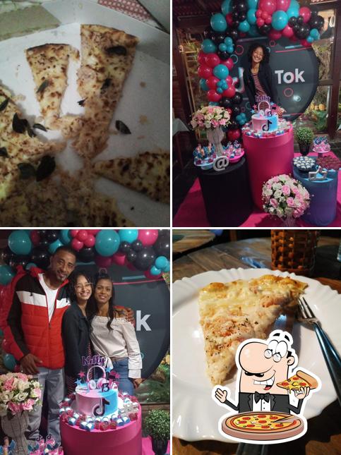 Peça pizza no Pizzaria Canadá