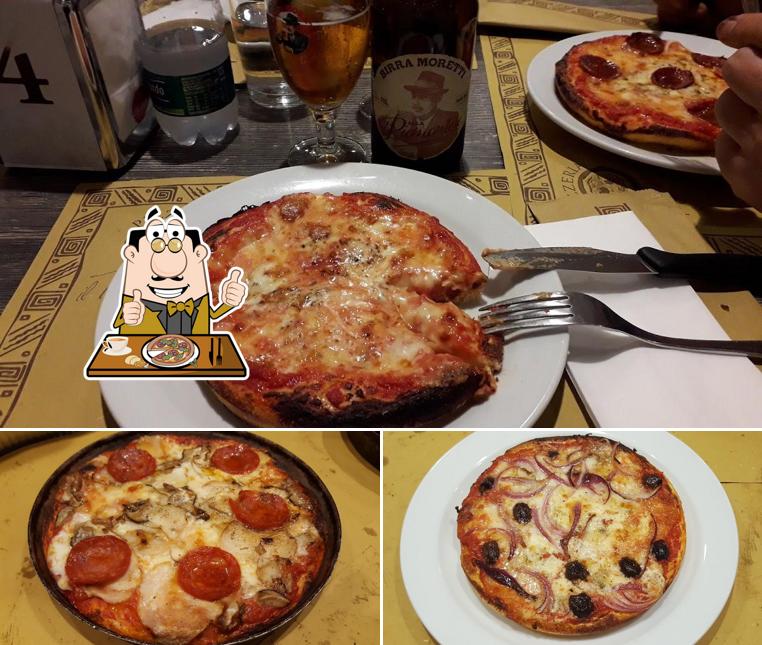 Scegli tra le svariate varianti di pizza