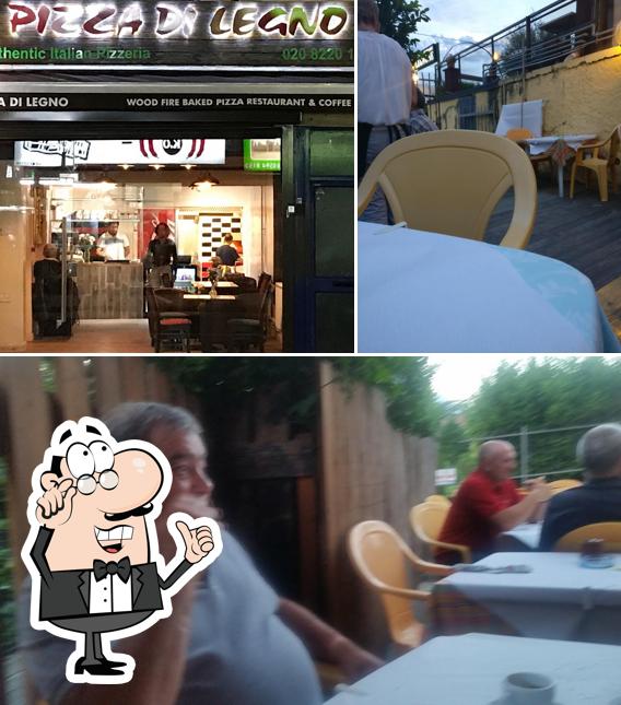 Gli interni di Pizzeria Legnone