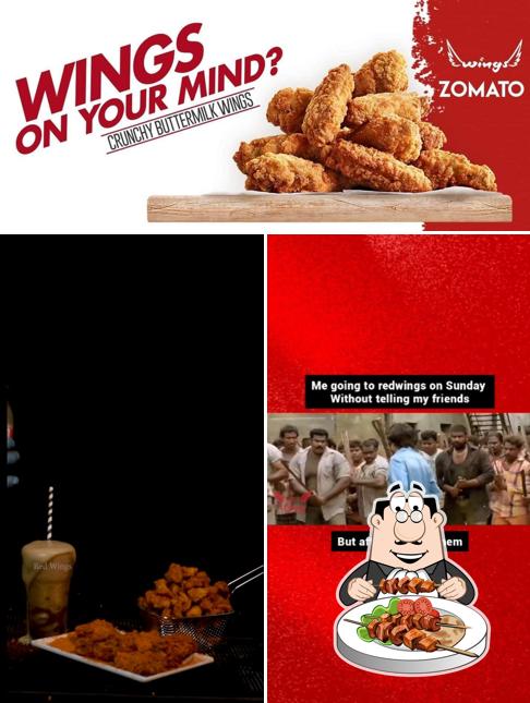 The picture of Red Wings Restaurant’s food and beverage