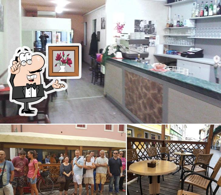 Dai un’occhiata alla immagine che presenta la interni e esterno di Bar Da Laura