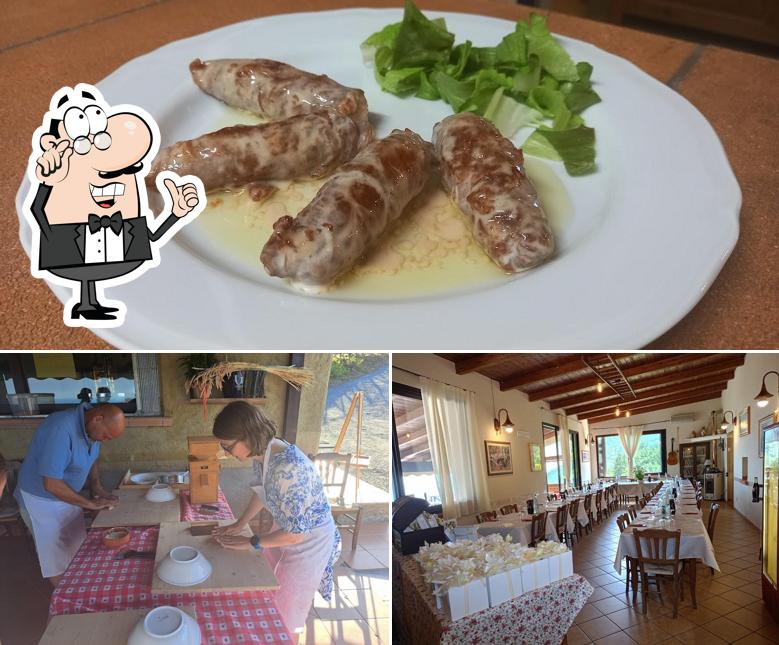 Locanda della Quercia si caratterizza per la interni e cibo