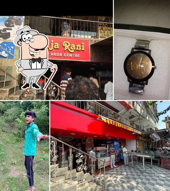 The exterior of Raja Rani - Vada Pav Center