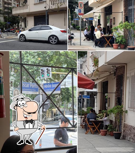 O exterior do Tenda do Nilo