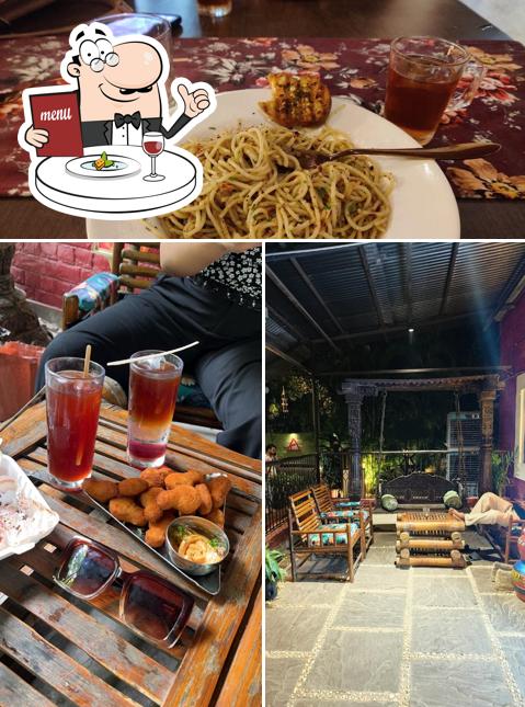 Food at Top secret cafe