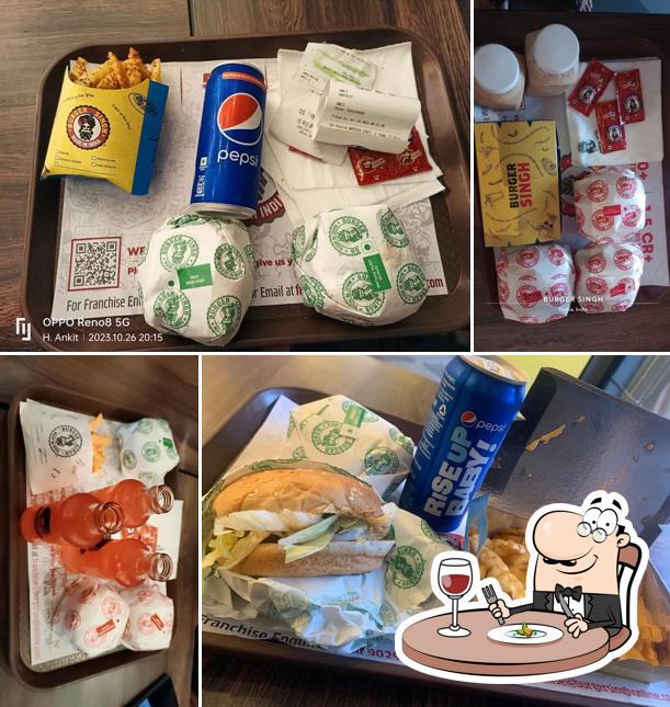 Meals at Burger Singh