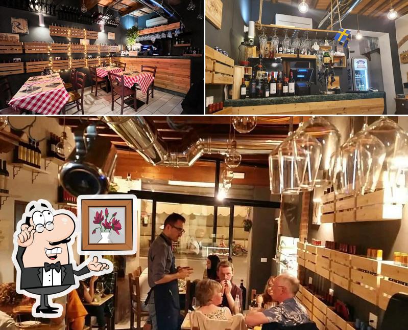 Dai un'occhiata agli interni di Osteria Dell'Osso