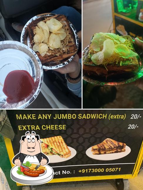 Food at Khamma Ghani Junction