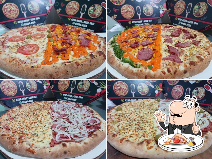 Consiga diversos tipos de pizza