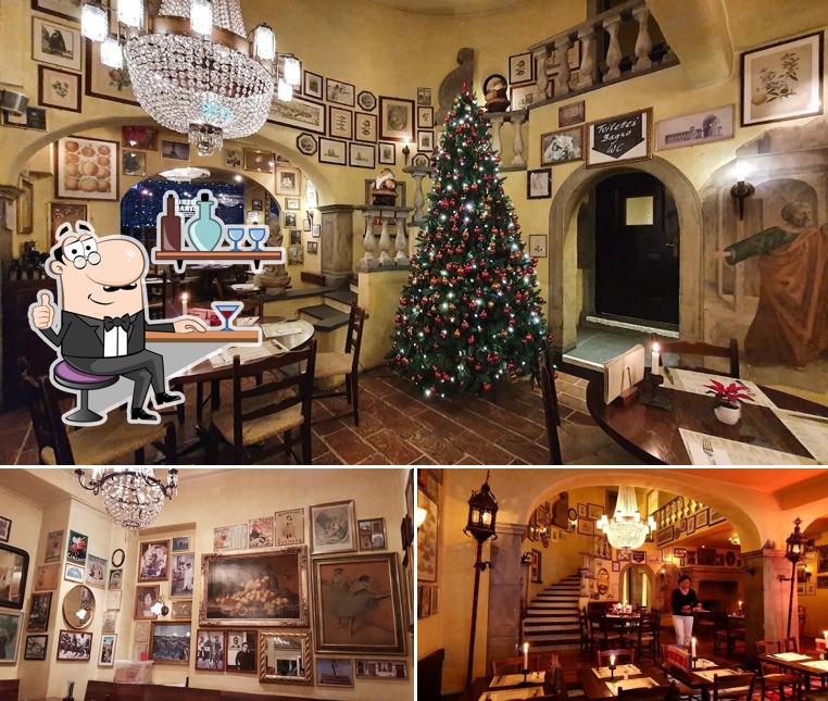 Dai un'occhiata agli interni di Osteria Nostrana