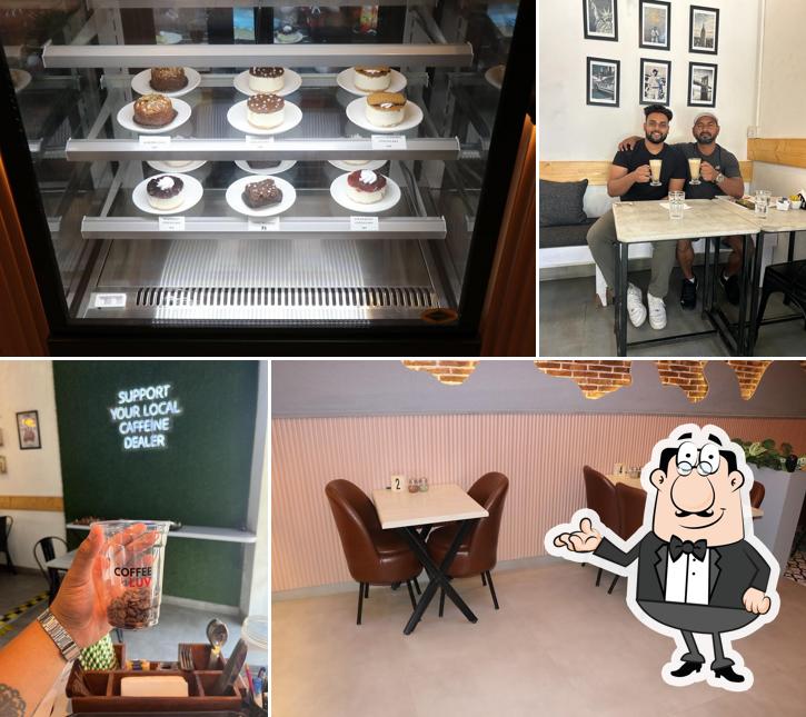 The interior of Coffee by Luv