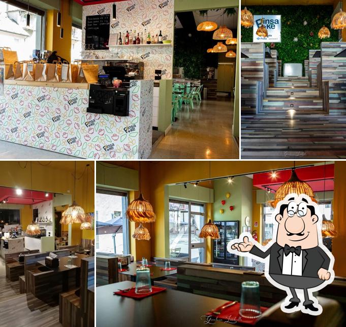 Gli interni di PinsaKè