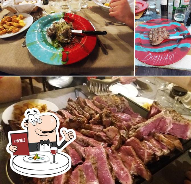 La cibo e bevanda del ristorante