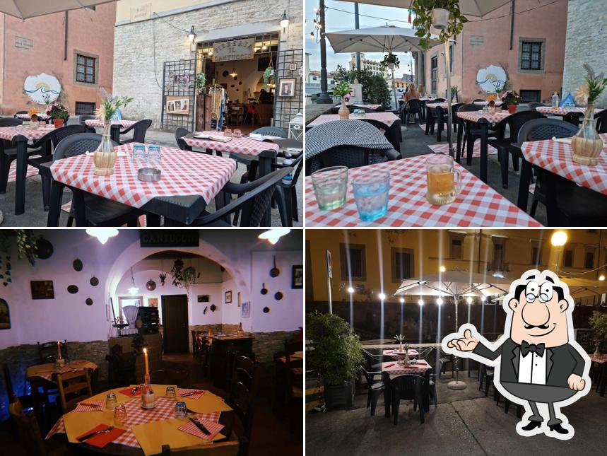 Gli interni di Pizzeria Il Cantuccio