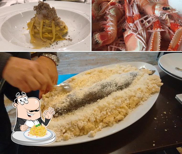 Spaghetti alla carbonara al Agorà