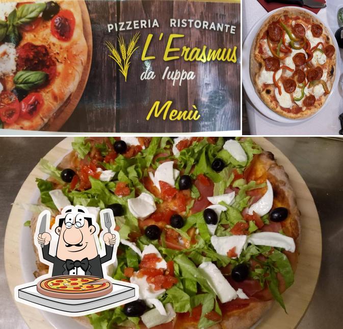 A L'Erasmus - Pizzeria Ristorante, puoi provare una bella pizza