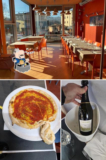 Dai un’occhiata alla foto che mostra la cibo e interni di La Vecia Falegnameria
