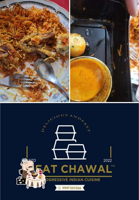Meat Chawal is distinguished by food and interior