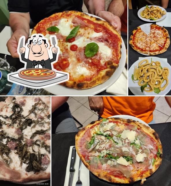 A Pizzeria e Ristorante Gottardo, puoi ordinare una bella pizza