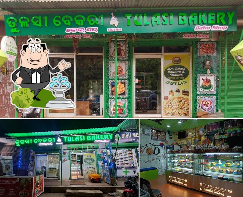 The exterior of Tulasi Bakery
