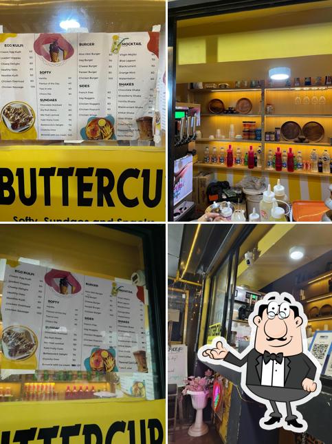The interior of BUTTERCUP ( Softy, sundaes and snacks)