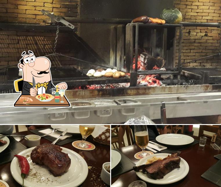 Comida em Las Leñas Parrilla Uruguaya