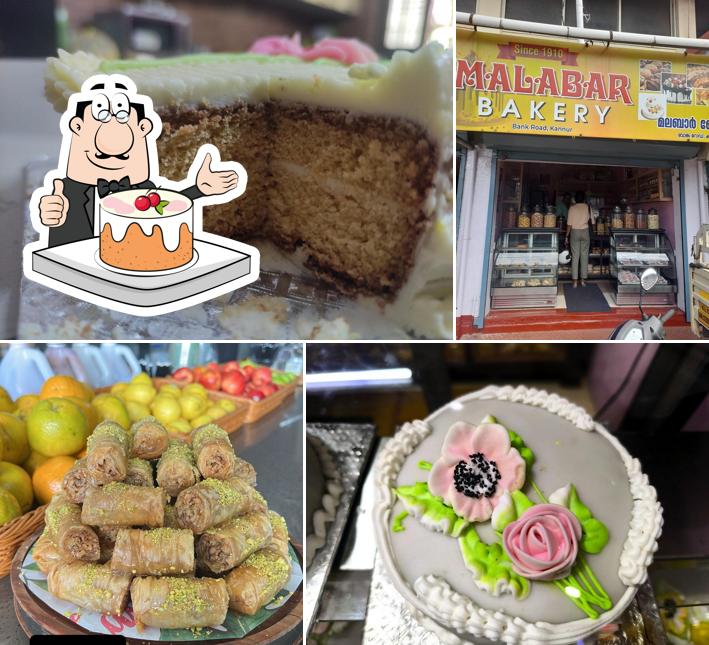 Carrot cake at Malabar Bakery