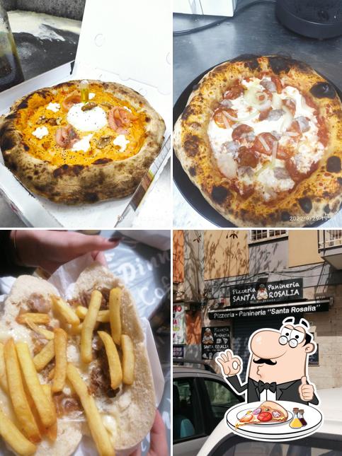 Ordina una pizza a Pizzeria Panineria Santa Rosalia del Civico