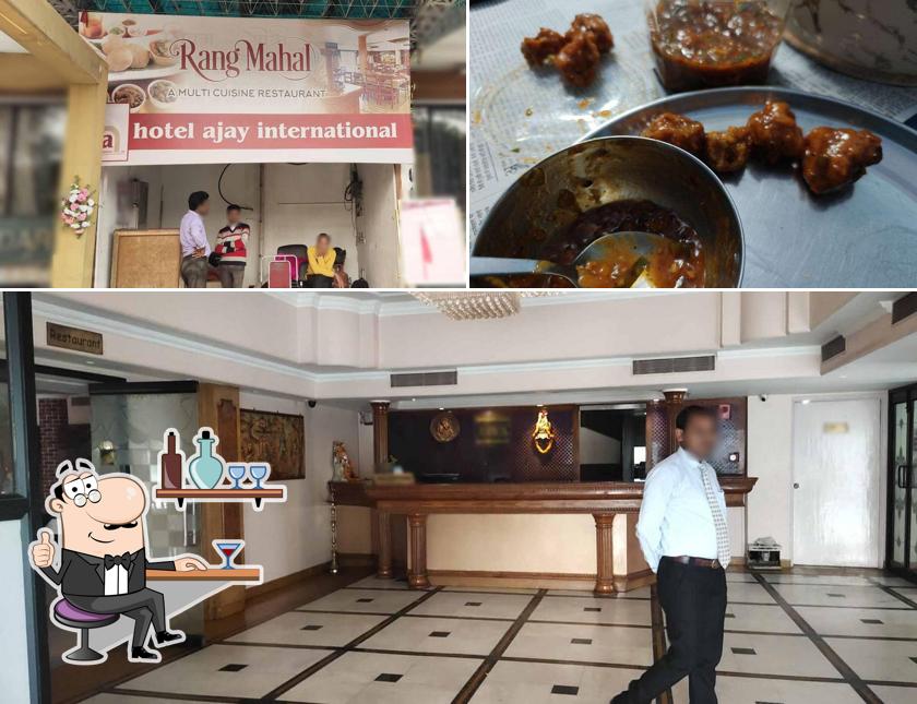 Rang Mahal - Hotel Ajay International is distinguished by interior and beverage