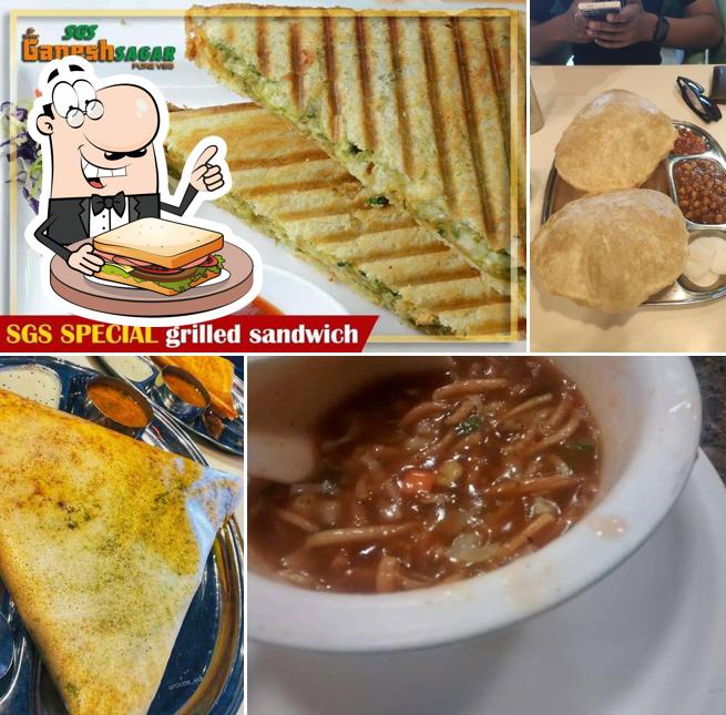 Grilled cheese sandwich at Shree Ganesh Sagar