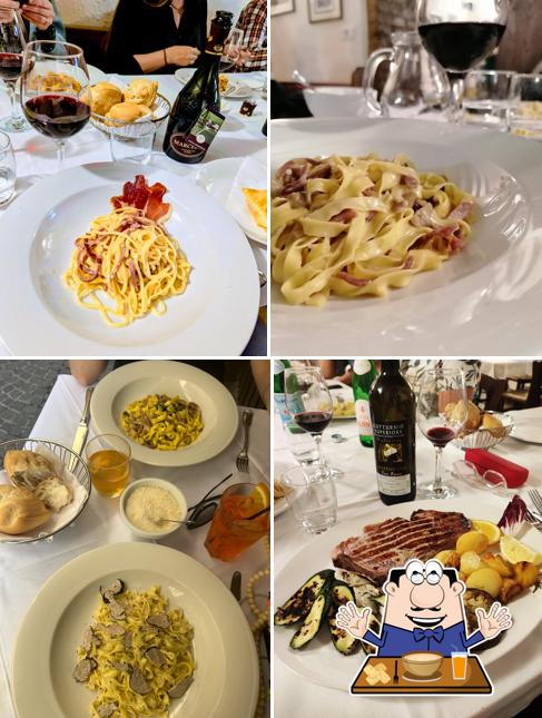 Cibo al Trattoria Del Tribunale