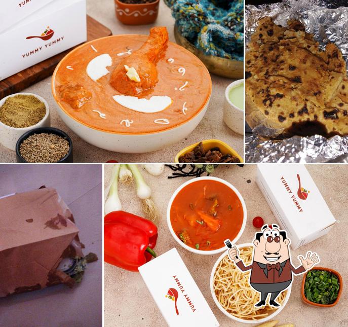 Food at Yummy Yummy