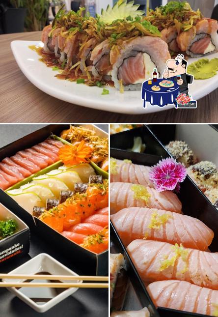 Sashimi em Muramaki Culinária Japonesa