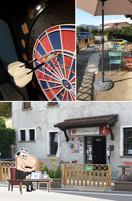 REDEMA CAFE si caratterizza per la interni e esterno