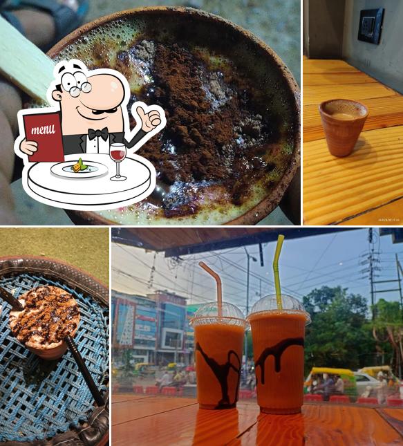 Chocolate mousse at Tealogy, Dr. Ambedkar Square