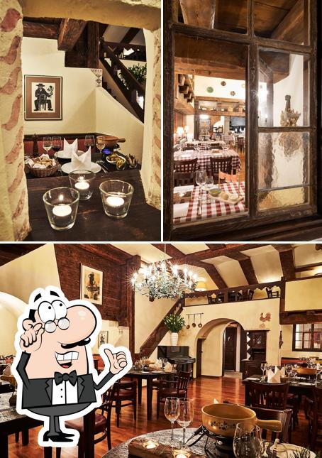 Gli interni di Taverna Eleon