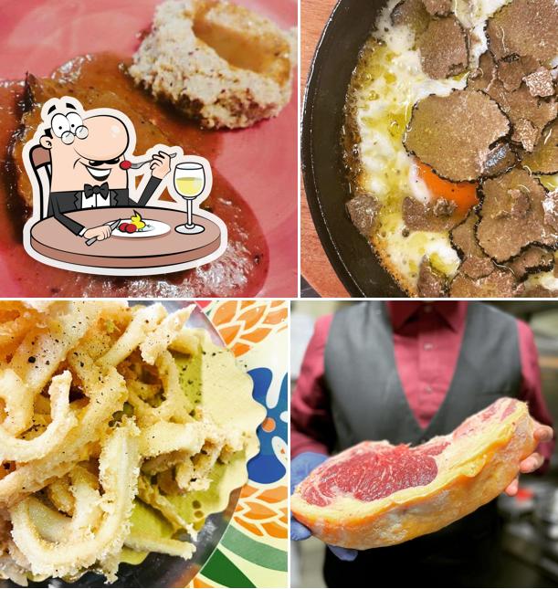 Cibo al Hosteria del Vapore