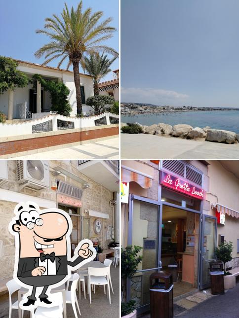 La Grotta Beach si caratterizza per la esterno e interni