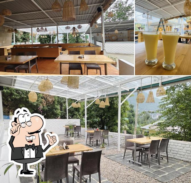 Lamrin’s Cafe & Bar Dharamkot is distinguished by interior and food