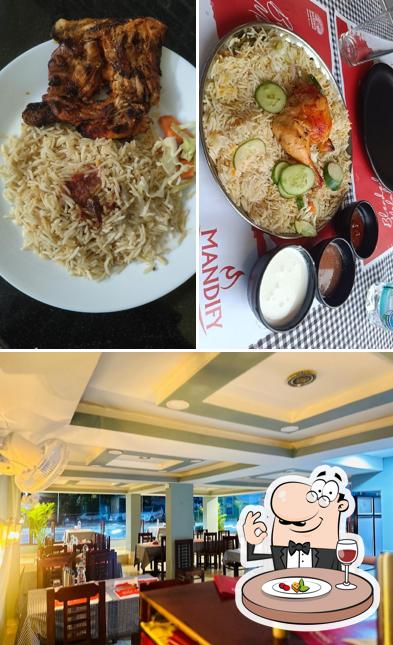 The image of food and interior at Mandify Restaurant ಮಂಡಿಫೈ ರೆಸ್ಟೋರೆಂಟ್