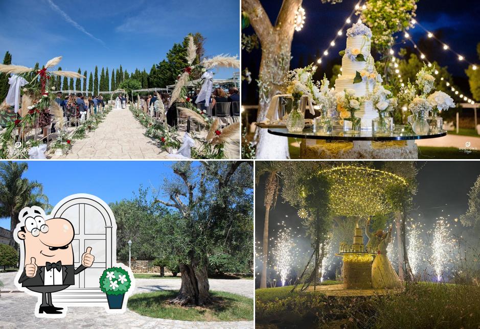 La parte esterna è una caratteristica importante di Masseria Le Torri - Sala Ricevimenti