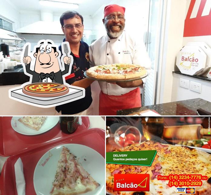 No Pizza Balcão, você pode conseguir pizza