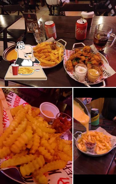 Batata frita em k1 Burguer