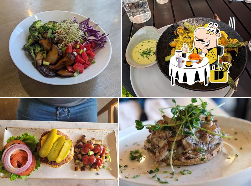 Plats à The Moth Cafe