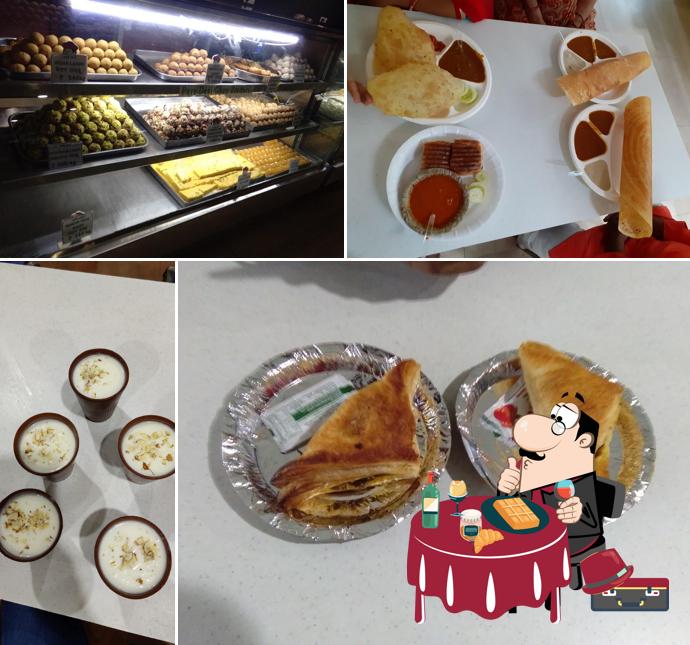 Yugal Vihar Restaurant serves a variety of sweet dishes