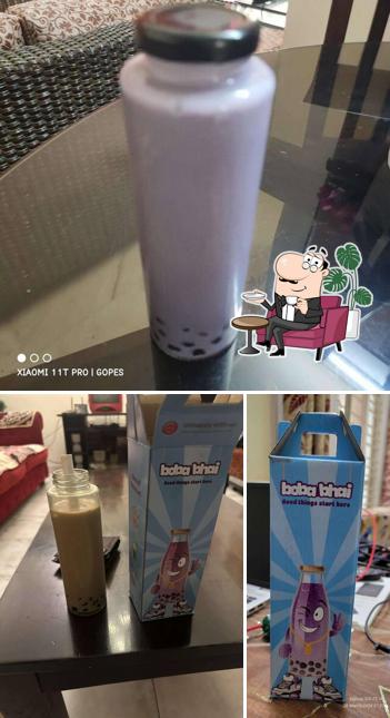 The interior of Boba Bhai - Bubble Tea, Korean Food, Korean Burger, Korean Fried Chicken, Boba Milkshake, Boba Matcha Tea, Taro Bubble Tea