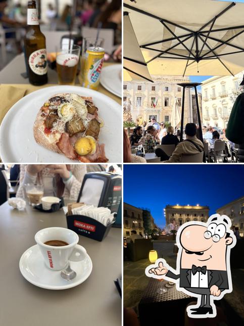 Gli interni di Piazza Archimede Caffè